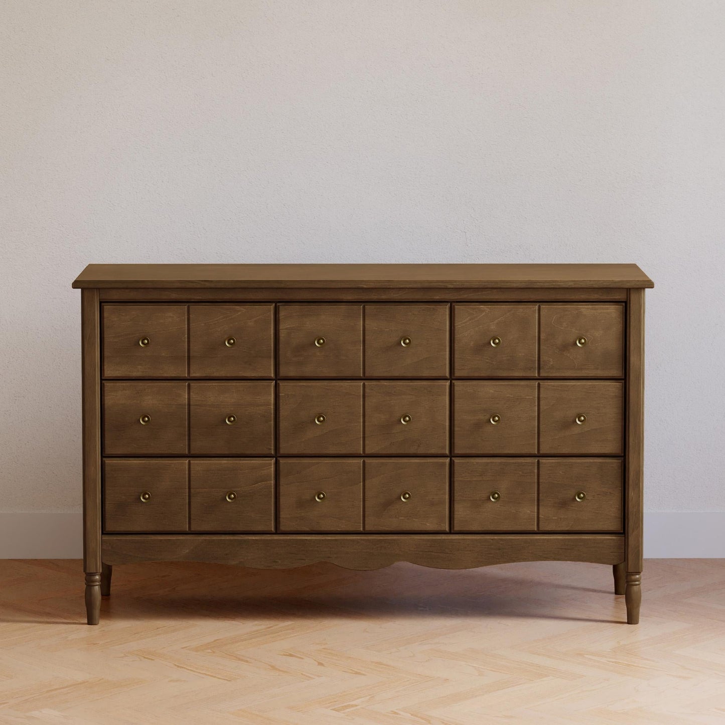 Liberty 9-Drawer Assembled Dresser in Natural Walnut