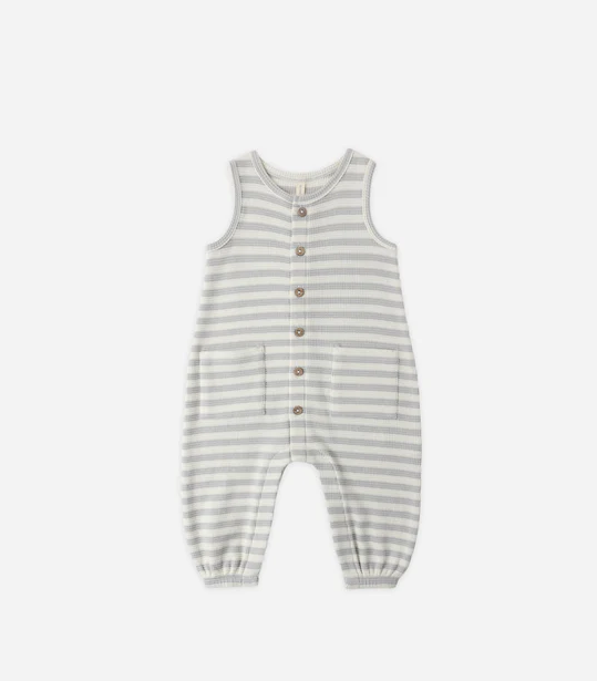 QUINCY MAE WAFFLE JUMPSUIT