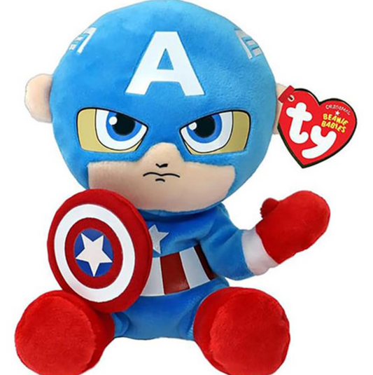 TY CAPTAIN AMERICA SOFT BODY REGULAR