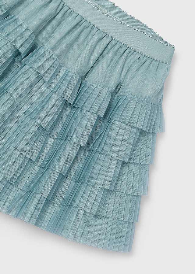 MAYORAL PLEATED TULLE SKIRT FOR GIRLS