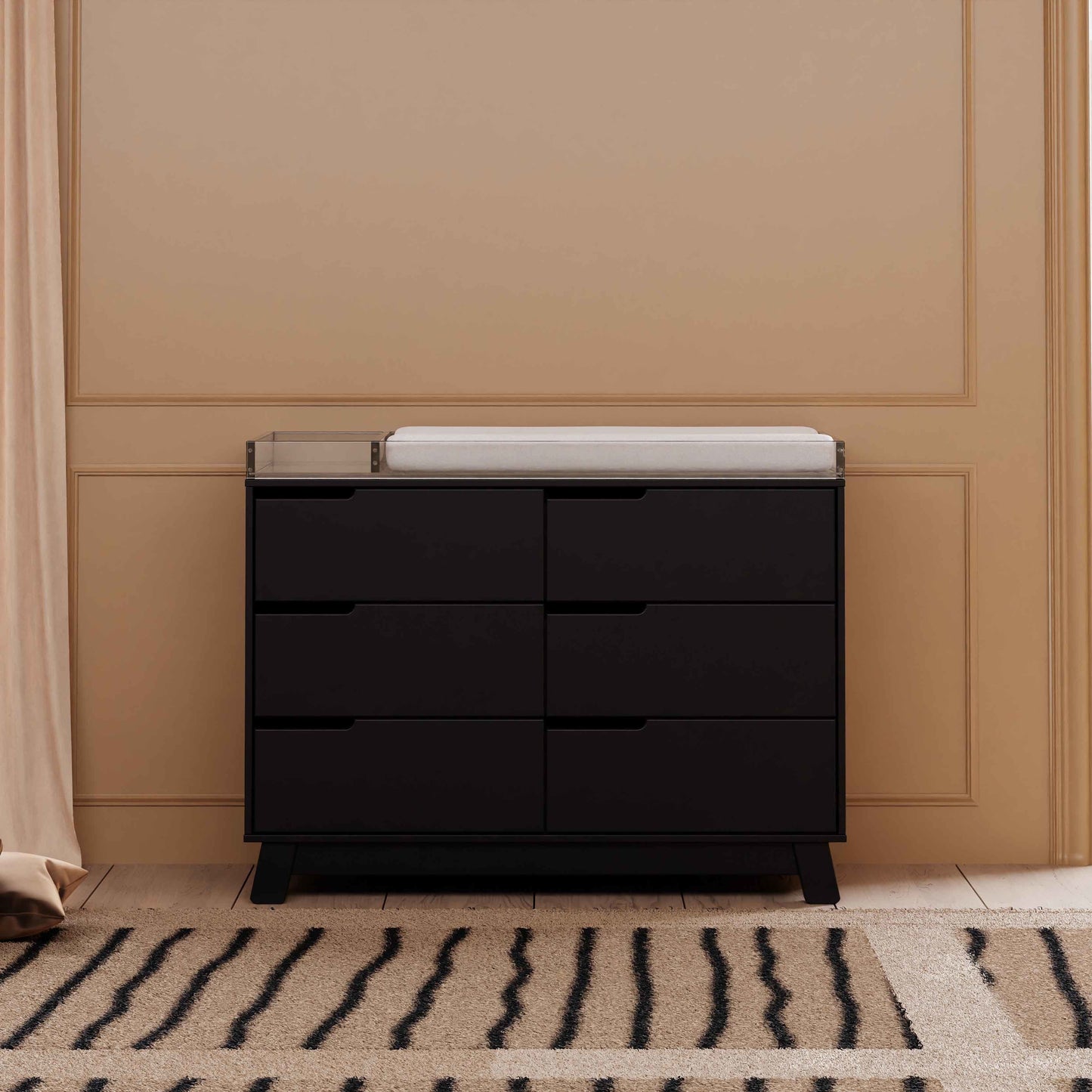 Hudson 6-Drawer Double Dresser, Assembled in Honey