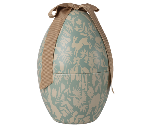 MAILEG EASTER EGG , MEDIUM - DUSTY BLUE