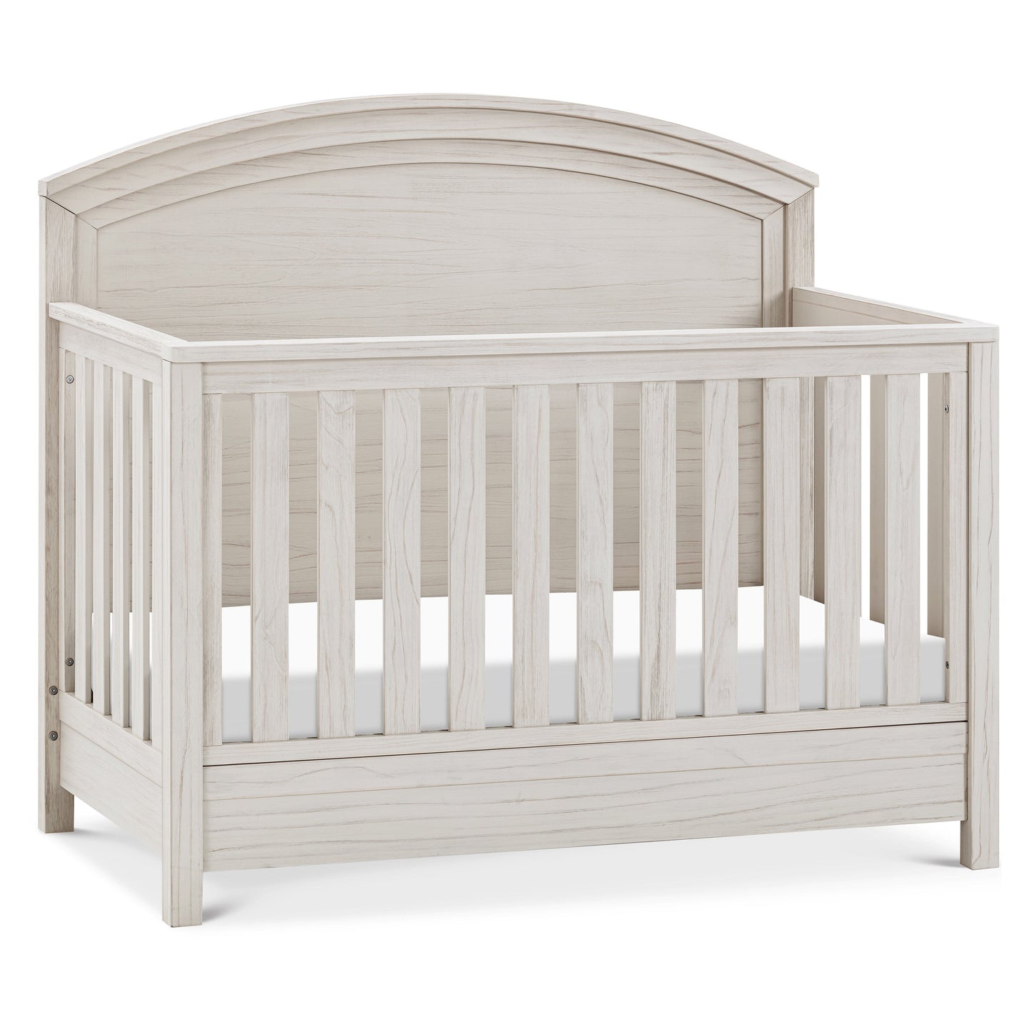 MONOGRAM BY NAMESAKE HEMSTED 4-IN-1 CONVERTIBLE CRIB WALNUT DRIFTWOOD
