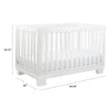 BABYLETTO MODO 3-IN-1 CONVERTIBLE CRIB WITH TODDLER BED CONVERSION KIT