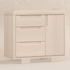 Yuzu 3-Drawer Changer Dresser in White/Natural