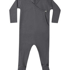 QUINCY MAE POINTELLE WRAP FOOTIE MIDNIGHT