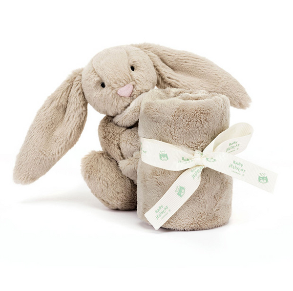 JELLYCAT BASHFUL SILVER BUNNY SOOTHER – Buttercup Baby Co.