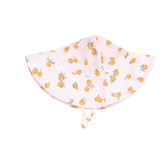 SWEET CLEMENTINES WIDE BRIM SUNHAT