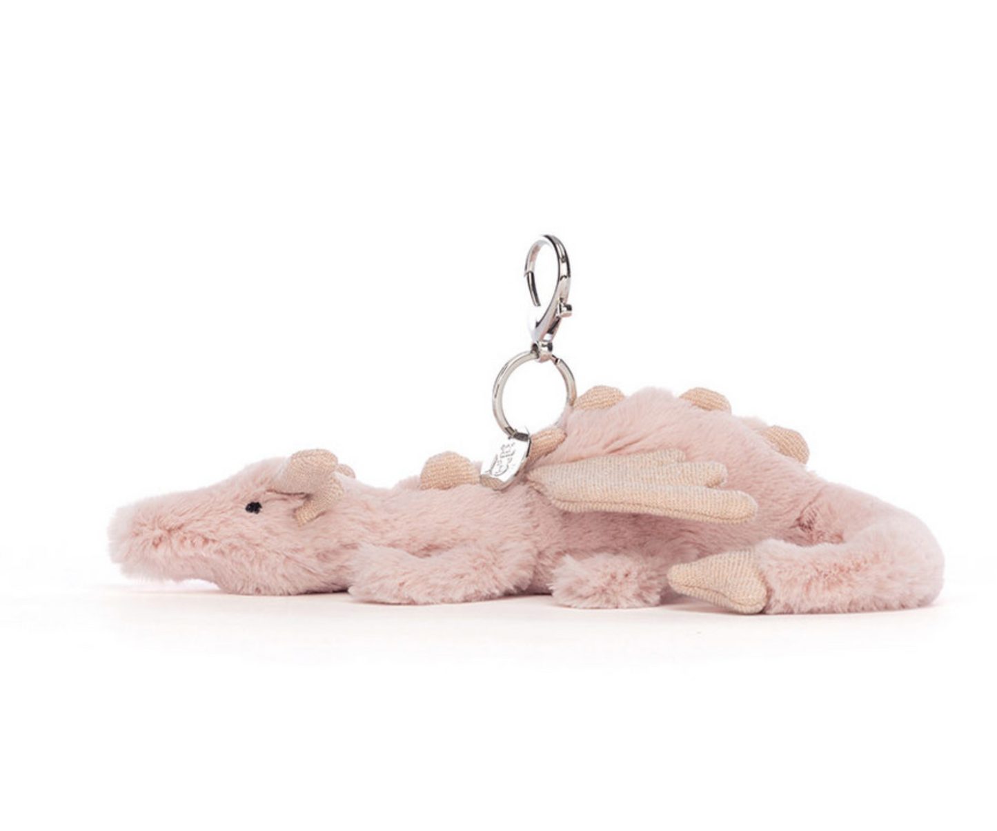 JELLYCAT ROSE DRAGON BAG CHARM