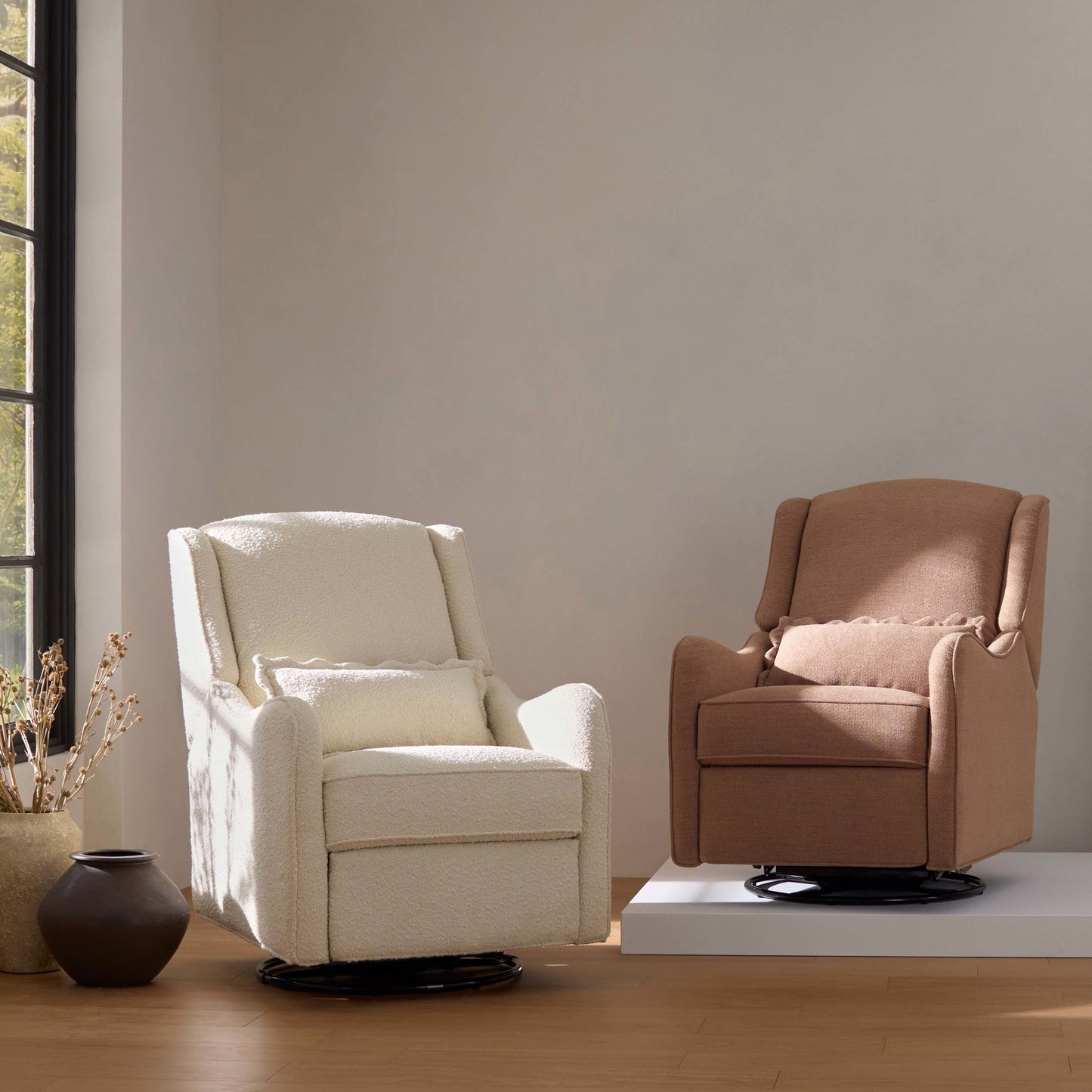 NAMESAKE DEVON RECLINER AND SWIVEL GLIDER