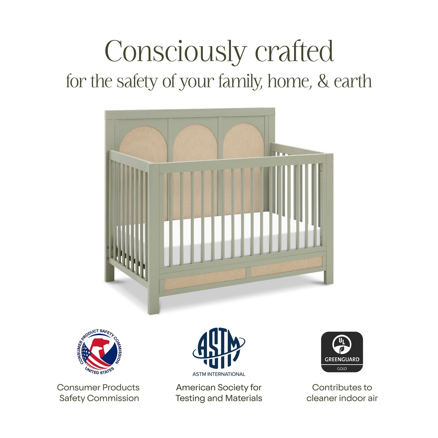 NAMESAKE ELOISE 4-IN-1 CONVERTIBLE CRIB