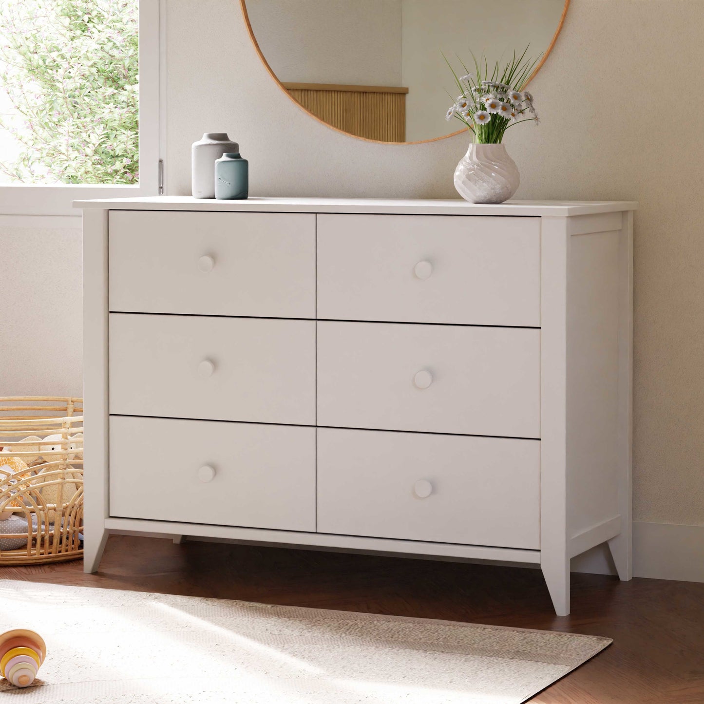 BABYLETTO SPROUT 6-DRAWER DOUBLE DRESSER