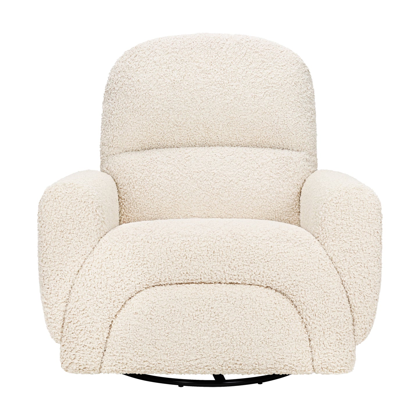 BABYLETTO RAINBOW RECLINER AND SWIVEL GLIDER IN TEDDY LOOP