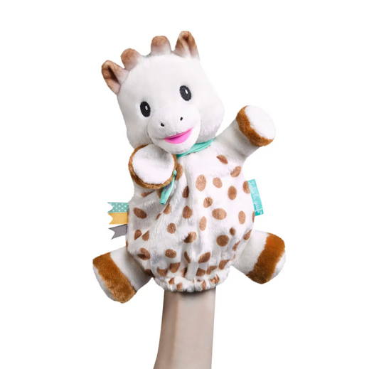 SOPHIE LA GIRAFE SWEETIE PUPPET COMFORTER