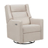 Kiwi Plus Power Glider Recliner w/ Power Headrest in Performance Beach Eco-Weave