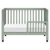 Maki Full-Size Folding Crib w/ Toddler Bed Conversion Kit in Honey