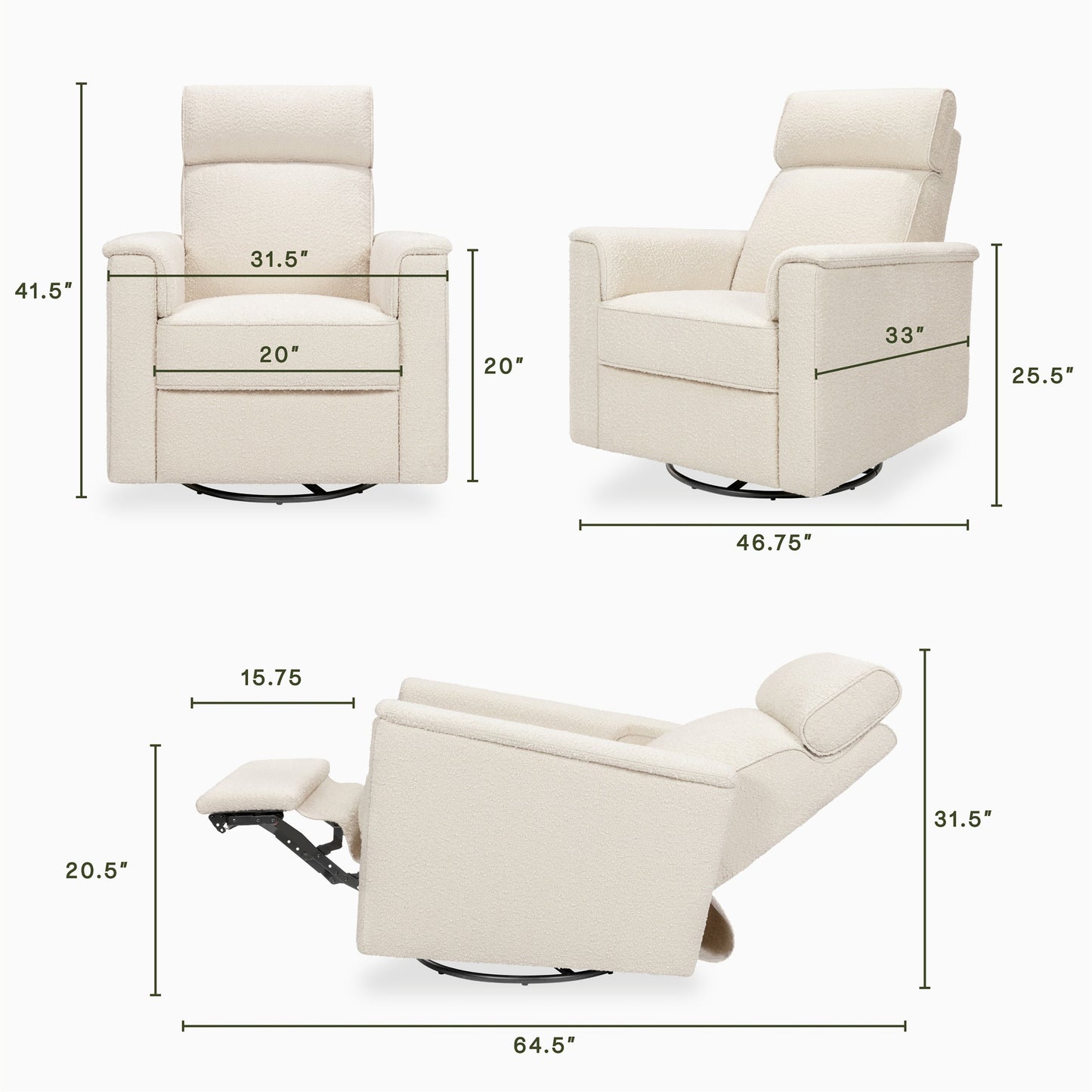 NAMESAKE WILLA PRO POWER RECLINER & SWIVEL GLIDER