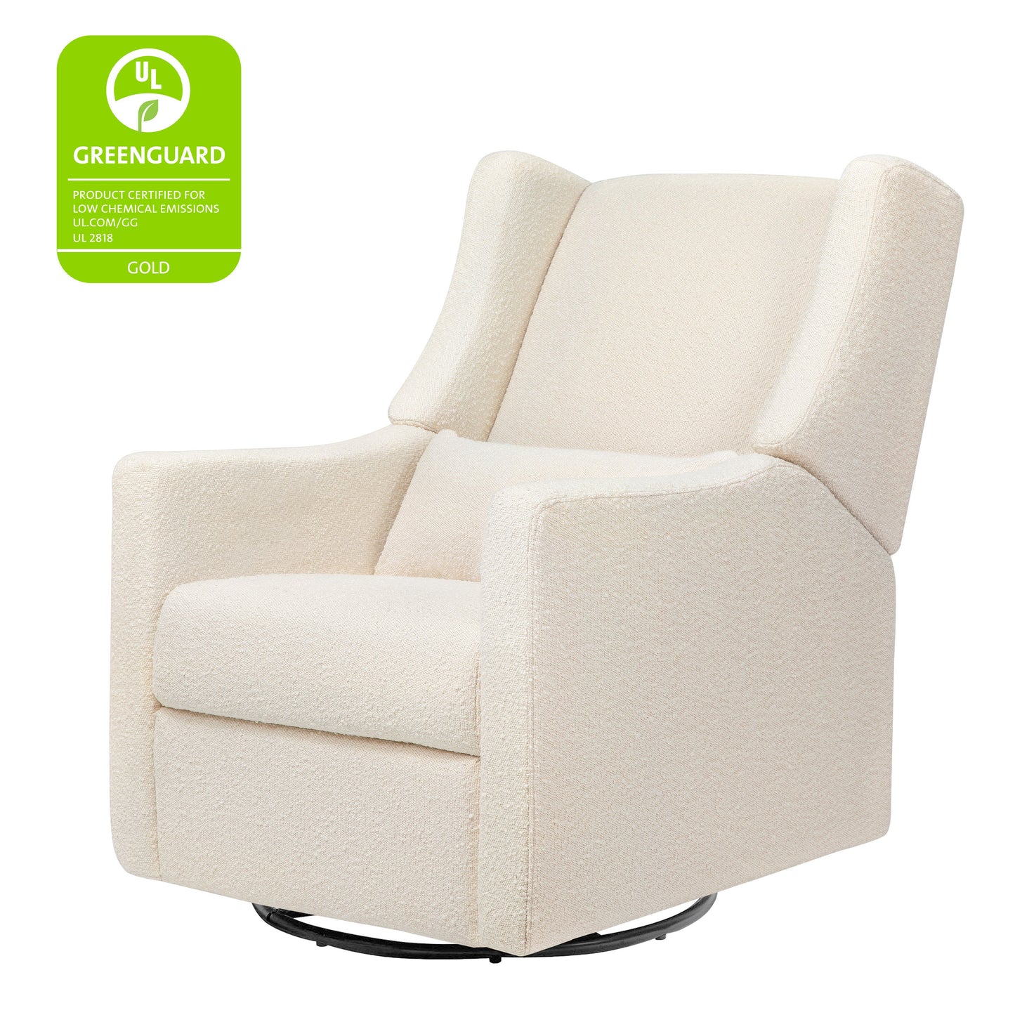 Kiwi Recliner and Swivel Glider in Performance Ivory Boucle
