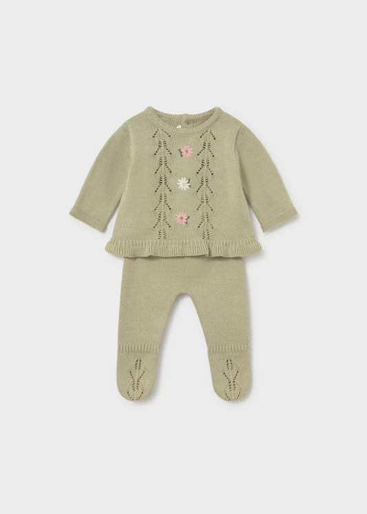 MAYORAL GIRL LEGGINGS AND SWEATER SET