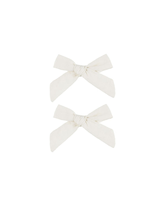 RYLEE AND CRU BOWS SET OF 2 IVORY