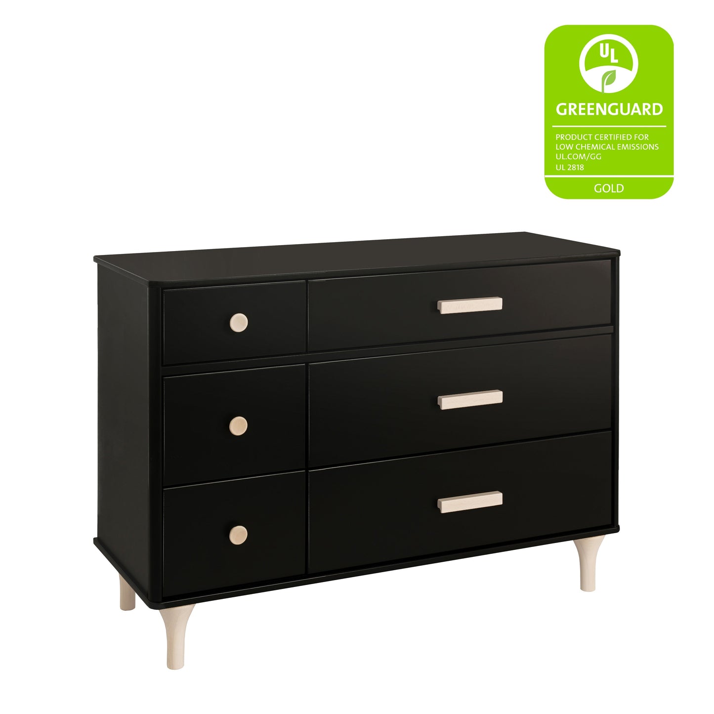 BABYLETTO LOLLY 6-DRAWER DOUBLE DRESSER