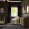 Marin with Cane 6 Drawer Assembled Dresser in Warm White and Honey Cane