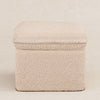 BABYLETTO CALI STORAGE OTTOMAN IN SHEARLING