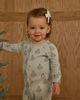 RYLEE + CRU ORGANIC LONG JOHN PAJAMAS TREES