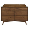 Palma 7-Drawer Double Dresser, Assembled in Warm White