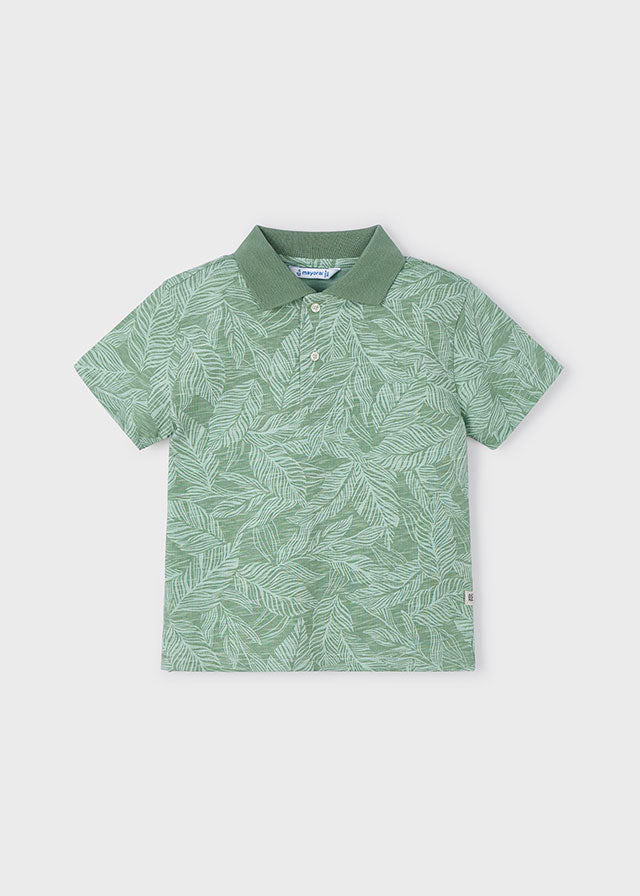 MAYORAL SUMMER PRINT POLO SHIRT