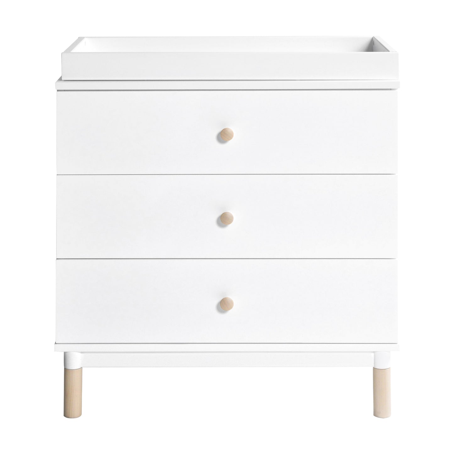 BABYLETTO GELATO 3-DRAWER CHANGER DRESSER WITH REMOVABLE CHANGING TRAY