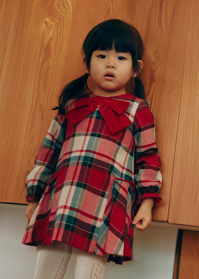 ABEL & LULA GIRL PLAID DRESS