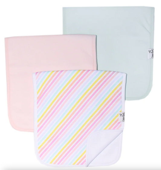 COPPER PEARL LUCKY  BURP CLOTH SET (3-PACK)