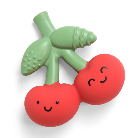COMFORT CREW NATURAL RUBBER LATEX TEETHER CHERRIES