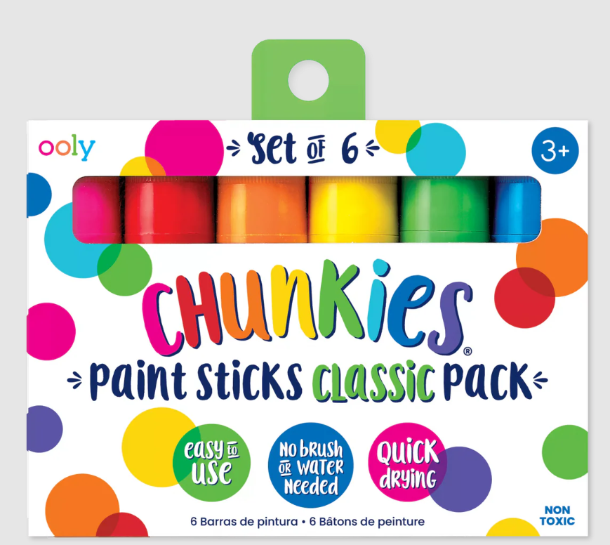 CHUNKIES PAINT STICKS CLASSIC SET OF 6