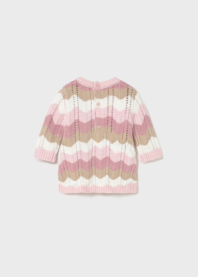 MAYORAL NEWBORN KNIT DRESS