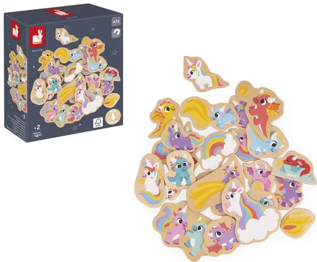 UNICORN & DRAGON MAGNETS SET