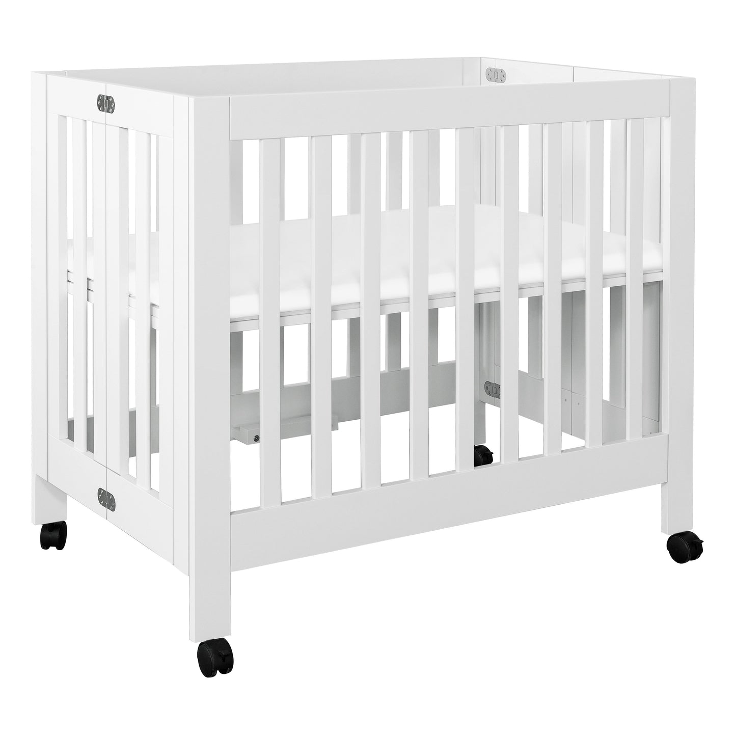 Origami Mini Crib in Light Sage