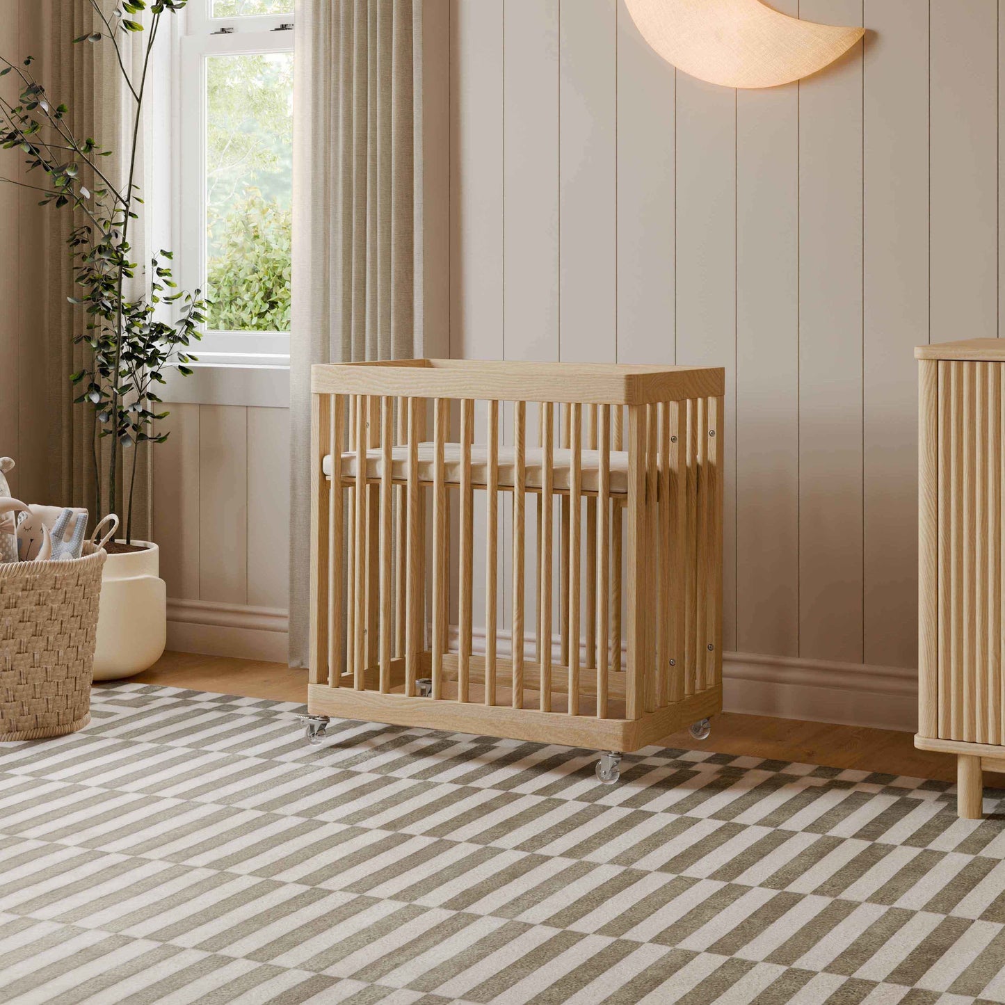 BABYLETTO POGO 8-IN-1 CONVERTIBLE CRIB WITH ALL-STAGES CONVERSION KITS