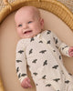 QUINCY MAE BAMBOO ZIP FOOTIE BATS