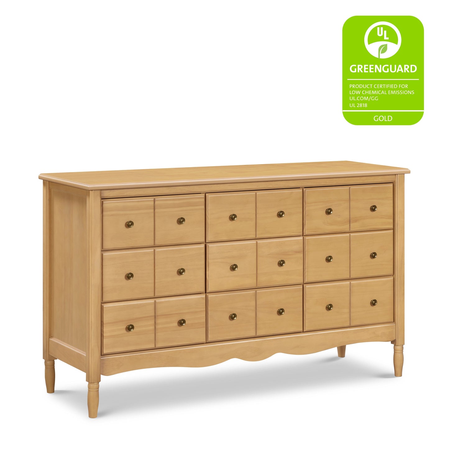 Liberty 9-Drawer Assembled Dresser in Natural Walnut