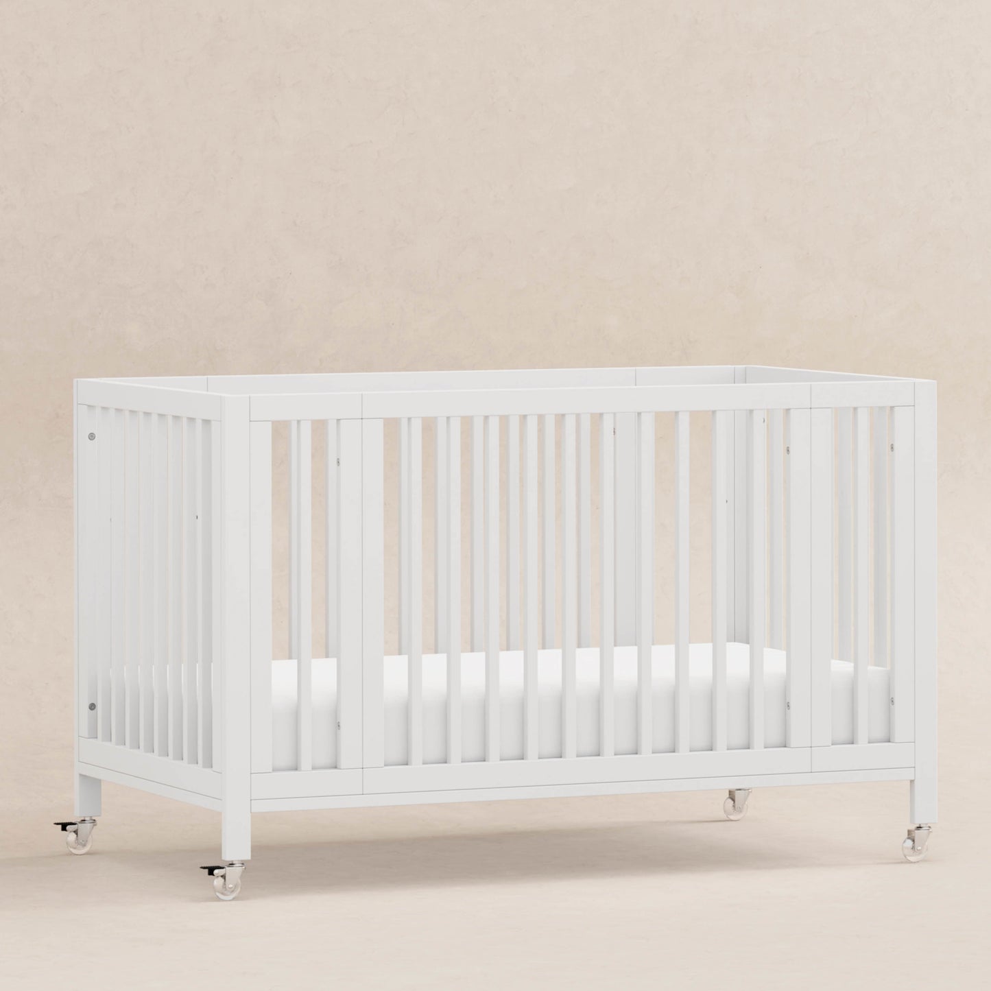 BABYLETTO ROLLI 9-IN-1 CONVERTIBLE ALL-STAGES CRIB WITH BASSINET & TODDLER BED CONVERSION KITS