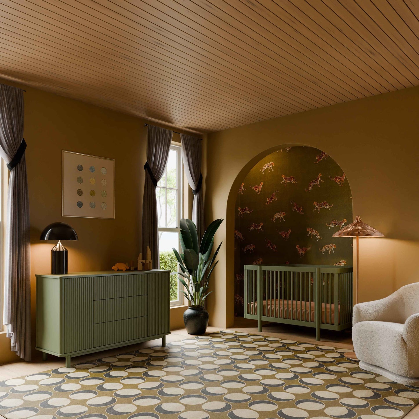 BABYLETTO POGO 8-IN-1 CONVERTIBLE CRIB WITH ALL-STAGES CONVERSION KITS