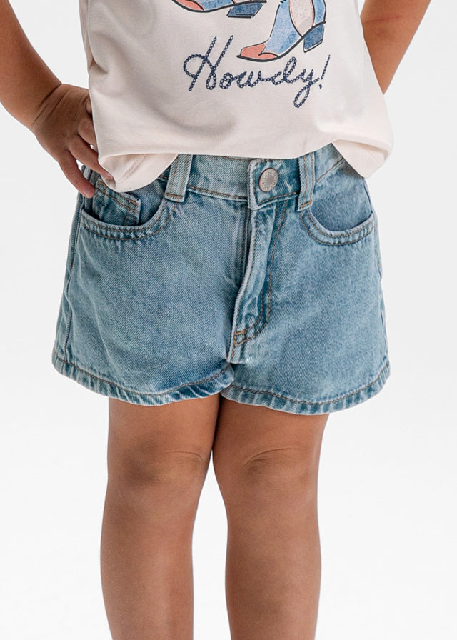 MAYORAL GIRL DENIM SHORT