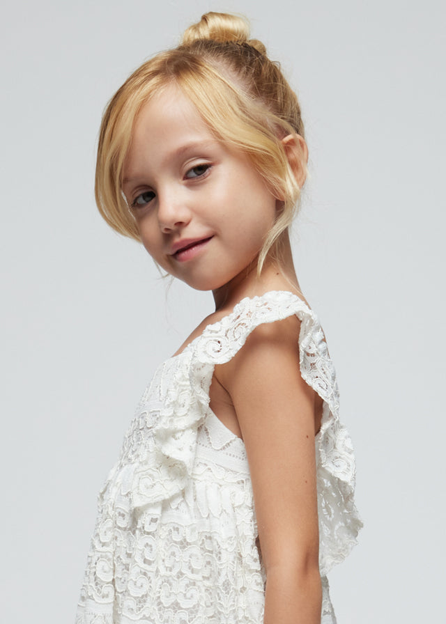 Mayoral Girls Dress Girls Toddler 4 year Ivory Lace By Childrensalon Mayoral Girls Dress Girls Toddler 4 year Ivory Lace By Childrensalon
