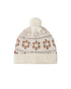 RYLEE & CRU BEANIE FLOWER FAIR ISLE