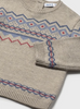MAYORAL BABY SWEATER WITH JACQUARD PATTERN