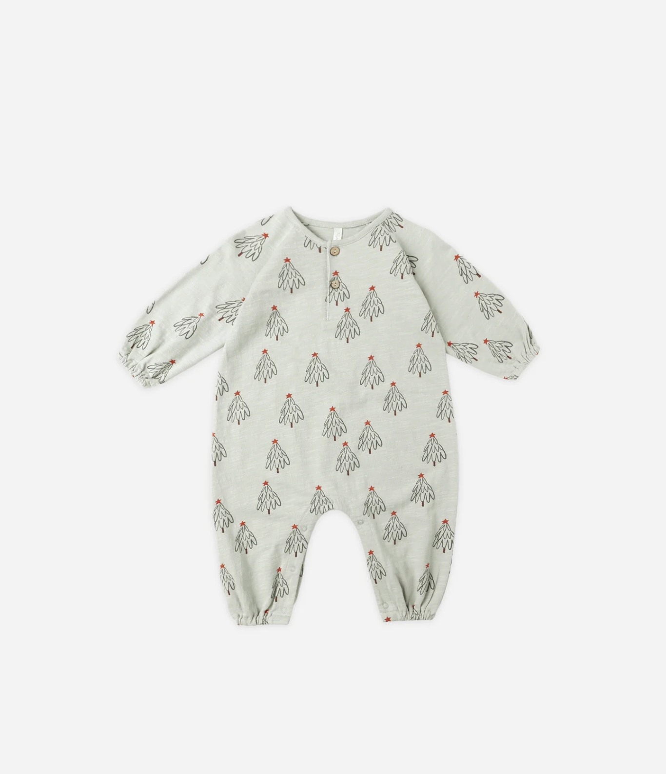 RYLEE + CRU HENLEY JUMPSUIT TREES