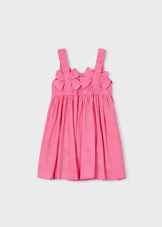 MAYORAL GIRL BACK FLOWERS DRESS