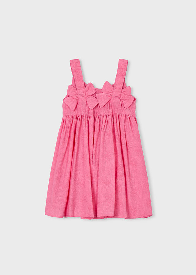 MAYORAL GIRL BACK FLOWERS DRESS
